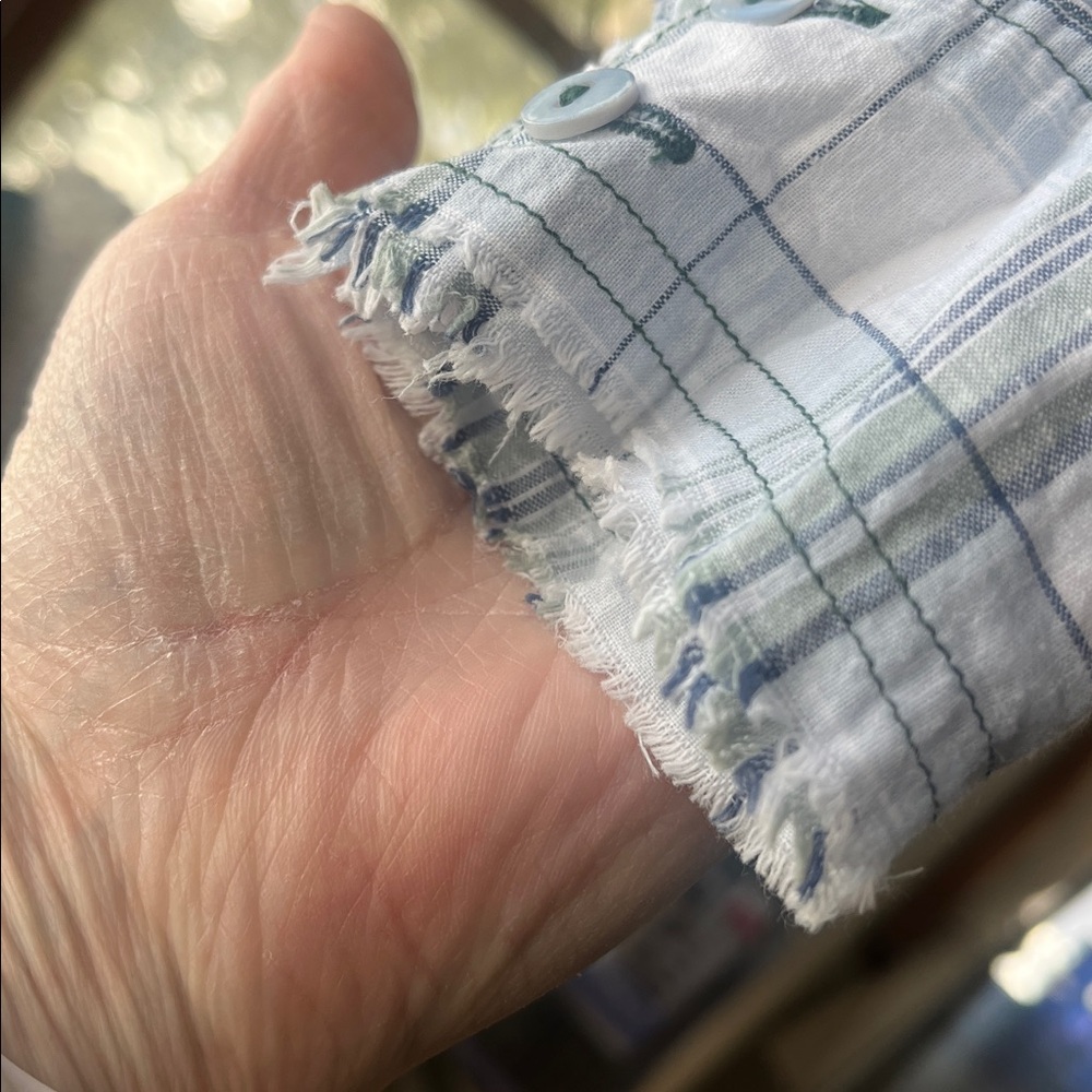 Embroidered Button Down - image 8